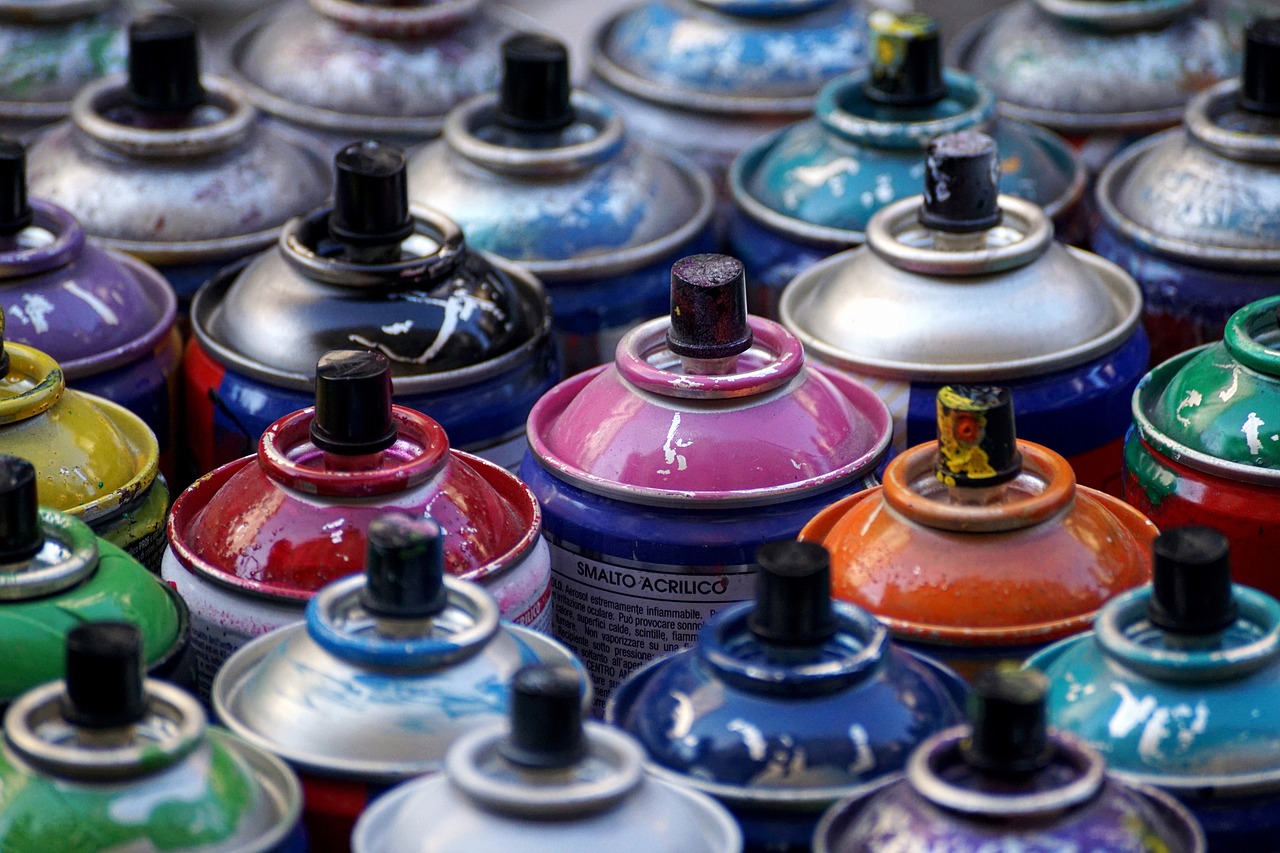 Comment peindre un support avec une bombe de peinture aujourd’hui